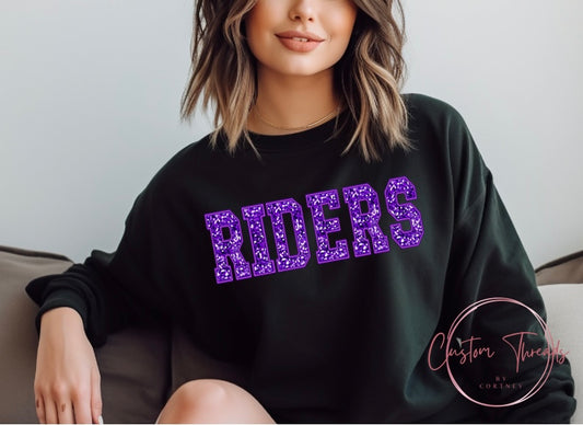 Riders - Faux Sequin